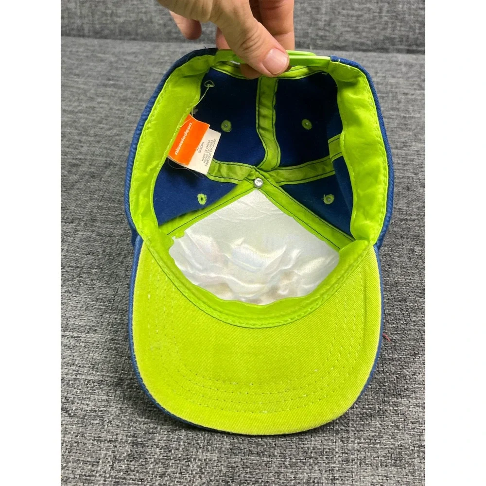 Nickelodeon Paw Patrol Boys Blue Lime Green Chase Marshall Snapback Hat Cap